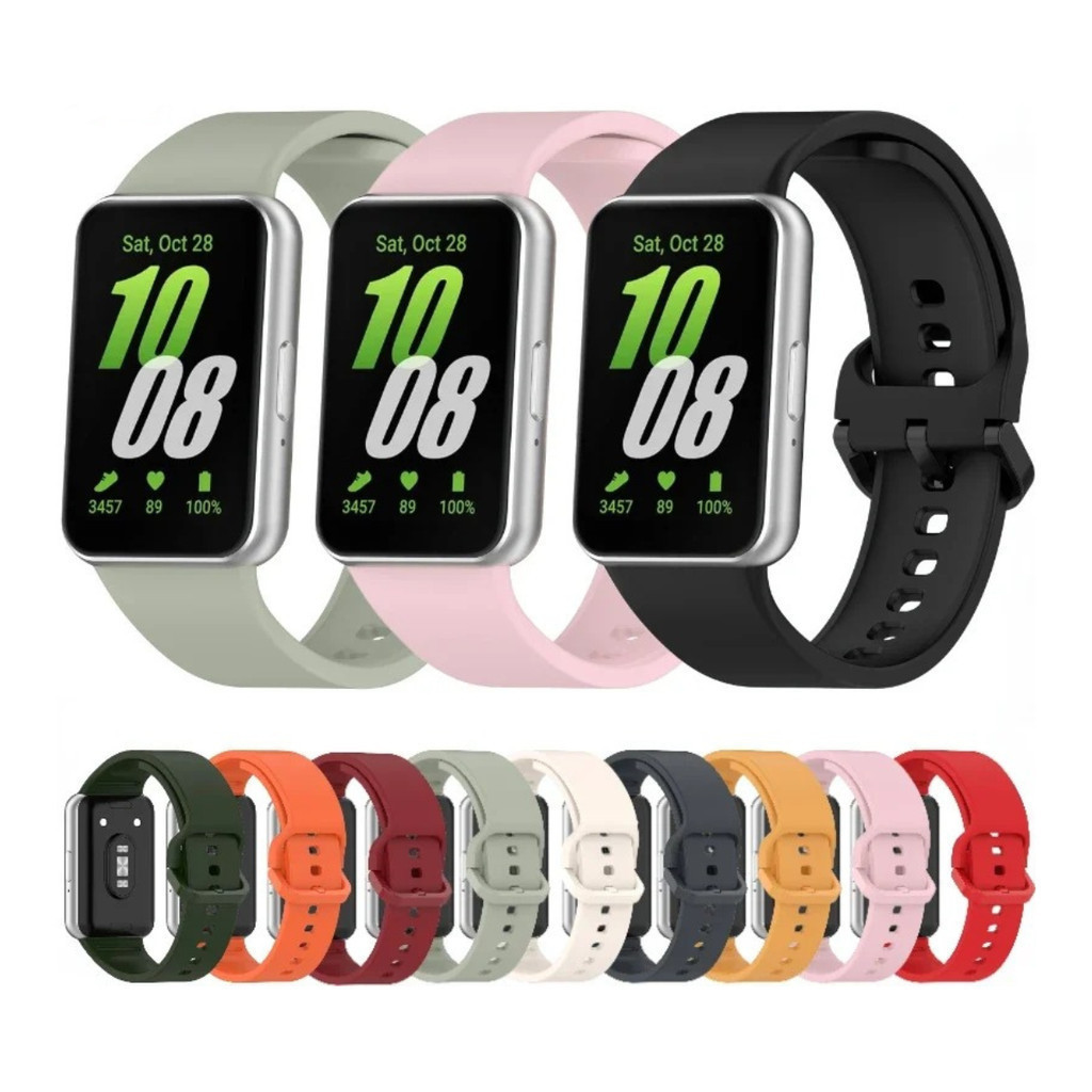 Novo Pulseira de SIlicone para Smartwatch Samsung Galaxy Fit 3 SM-R390 Envio rapido