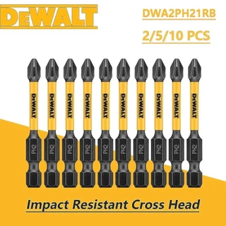 2/5/10PCS DEWALT Cabeça Da Chave De Fenda De Impacto PH2 57mm Resistente À DWA2PH21RB