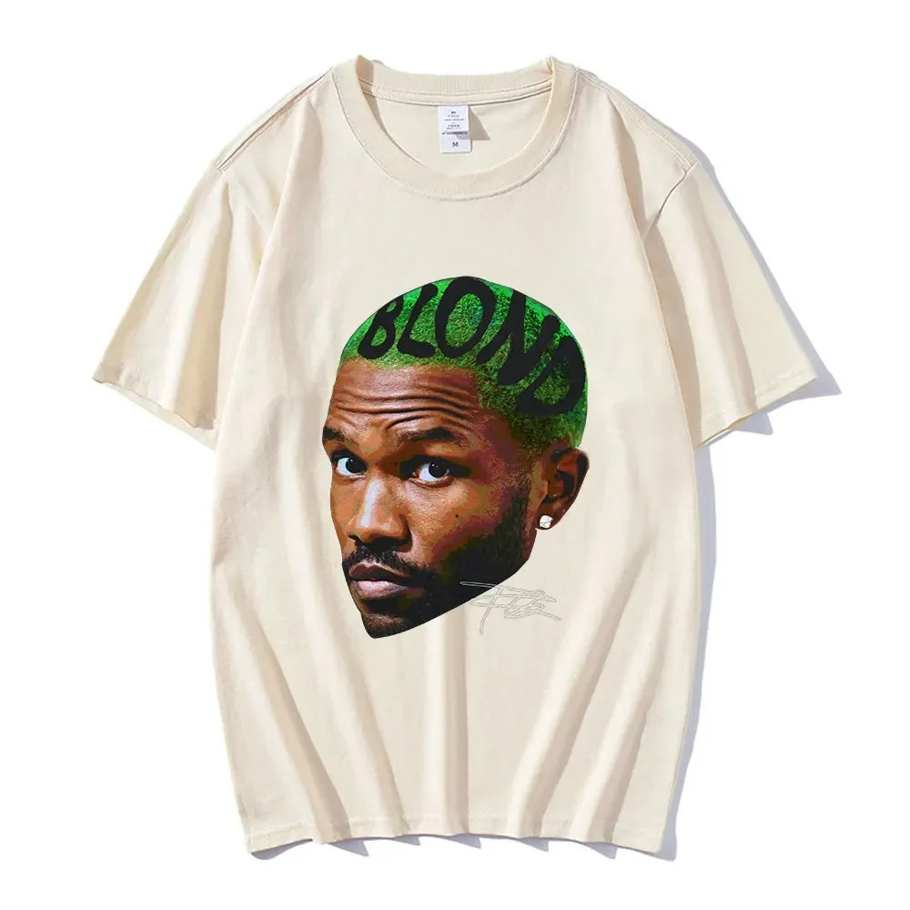 Camiseta Unissex Algodão Frank Blond Vintage Streetwaer