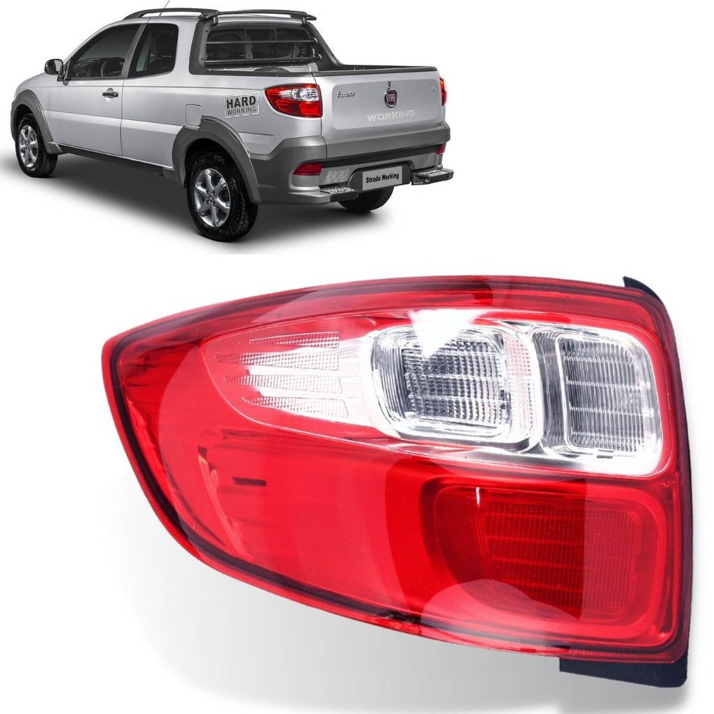 LANTERNA TRASEIRA STRADA 2014 2015 2016 A 2020 L/ESQUERDO | Shopee Brasil