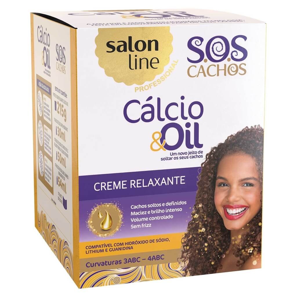 Guanidina Cálcio & Oil Creme Relaxante Salon Line