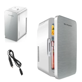 GELADEIRA REFRIGERADOR AQUECEDOR MINI FRIGOBAR 10 LITROS 2 EM 1 CASA CARRO BARCO RESFRIA AQUECE 12V