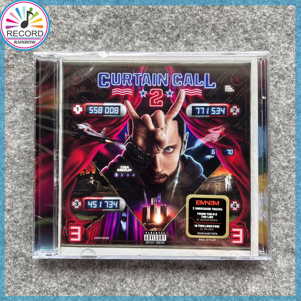 Eminem Curtain Call 2 Original 2 Disc Album [Lacrado] Brand New ...