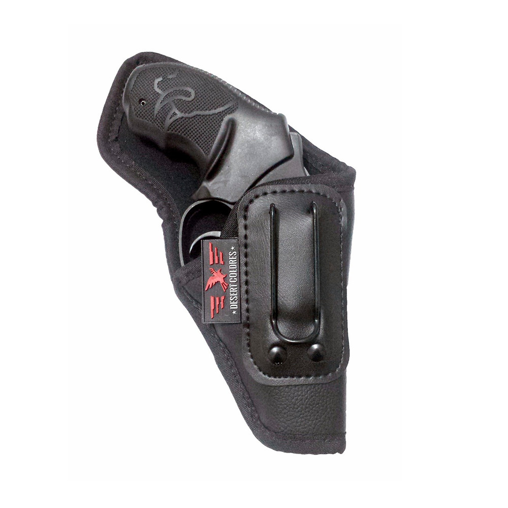 Coldre Velado Para Revolver 38 2 Polegadas 5 Tiros Em Neoprene E Couro ...