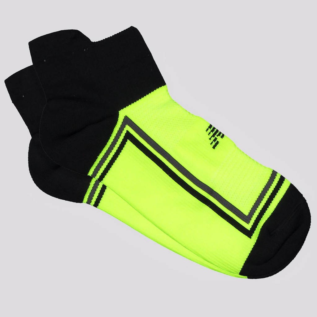 Meia New Balance Performance Feminina Verde e Preta Shopee Brasil