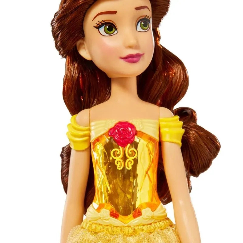 Boneca Disney Bella Princesa Hlw11 30cm Cintilante