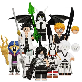 Anime BLEACH Action Figure Ulquiorra cifer Zaraki Kenpachi Kurotsuchi Mayuri Blocos De Construção Brinquedos