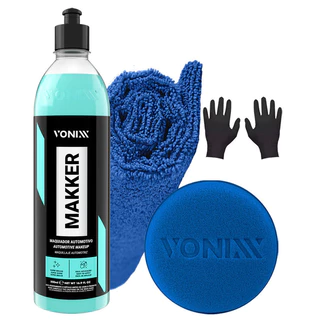 Kit Makker 500ml Maquiador Automotivo Vonixx + Pano Aplicador e Luva Descartável em Oferta na Shopee