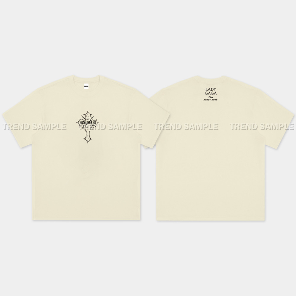 Lady Gaga The MAYHEM Ball Tour 2025 Merch Camiseta De Algodão
