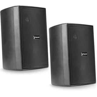 Par Caixas de Som Passiva Frahm PS 200 New 60W 8 0hms Preta Com suporte para instalação - 31650 em Oferta na Shopee