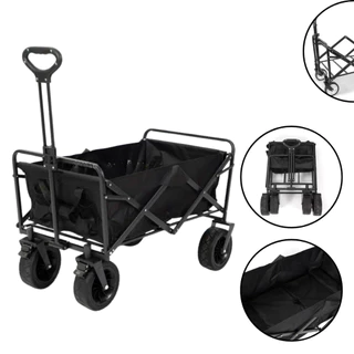 Carrinho Carga Camping Praia Pesca Passeio Dobrável 100kg
