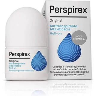Perspirex Antitranspirante Roll-On 20ml - Tratamento para Transpiração e Odores em Oferta na Shopee