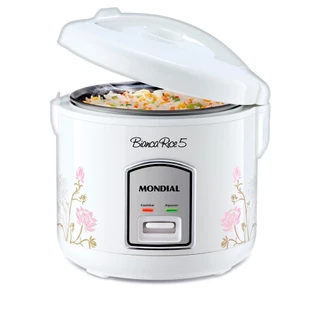 Panela elétrica de arroz 5 xícaras Bianca Rice - NPE-05-5X - Mondial