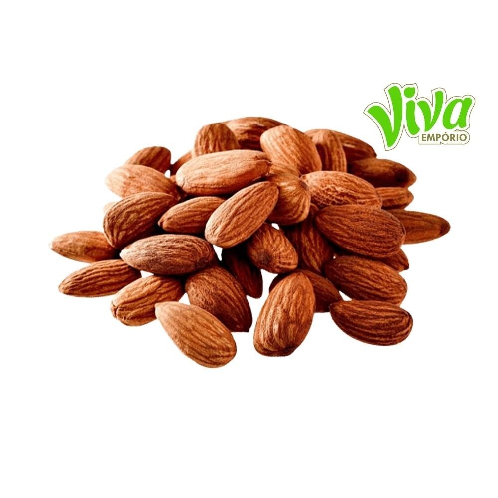 Amêndoa Torrada Sem Sal 500gr Premium Safra Nova