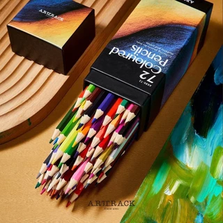 24/48/72 Cores Caixa De Chumbo Oleoso Pintura A Lápis Designer Material Escolar De Papelaria