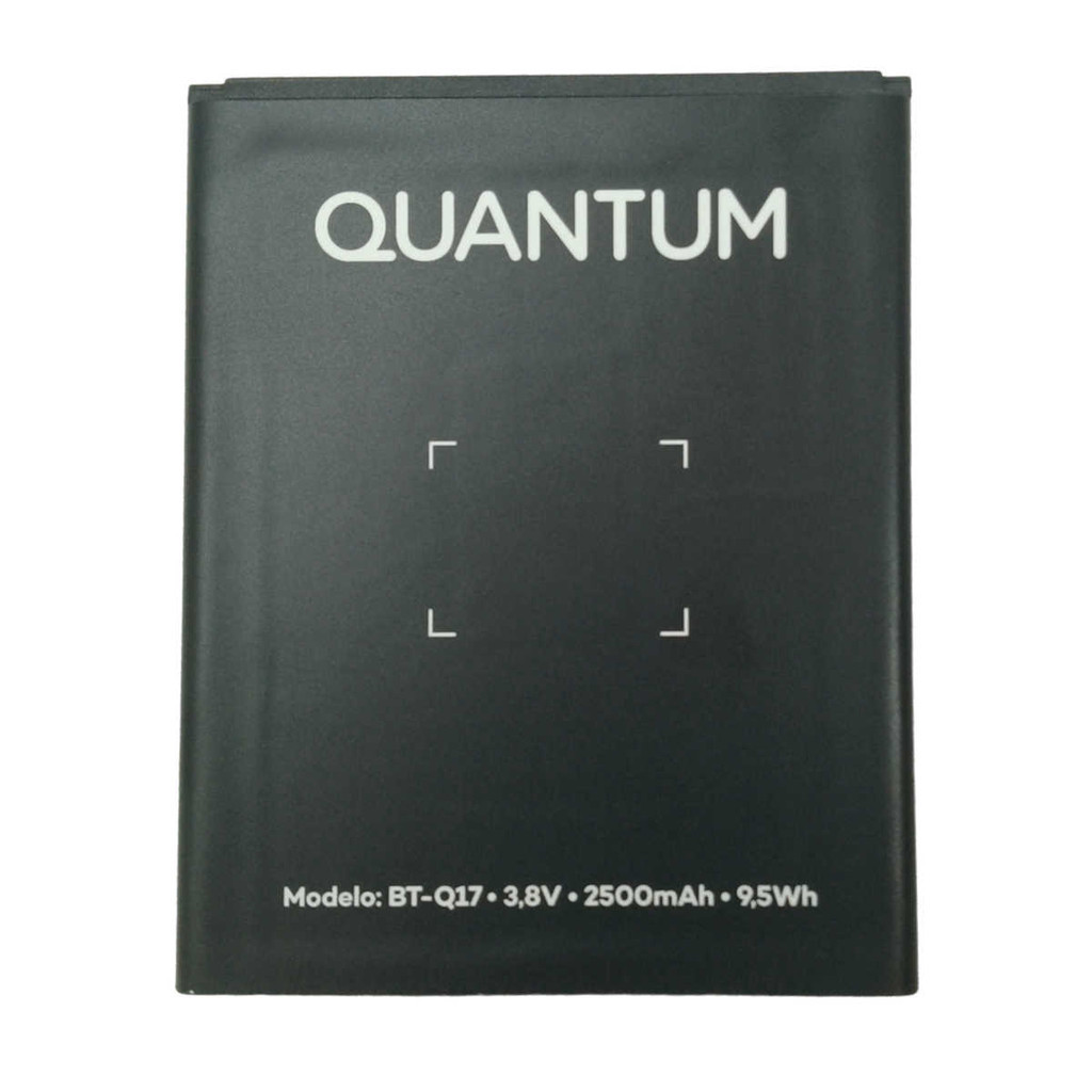 BATERIA LI-ION QUANTUM CELULAR BT-Q17 3,8V 2500MAH 9,5WH | Shopee Brasil