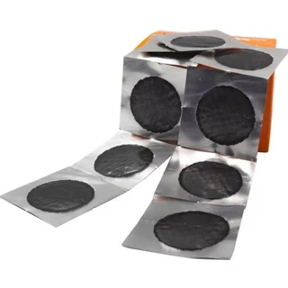 Remendo Reparo Black V-0 30mm Cx C/ 100 Vulcaflex Redondo
