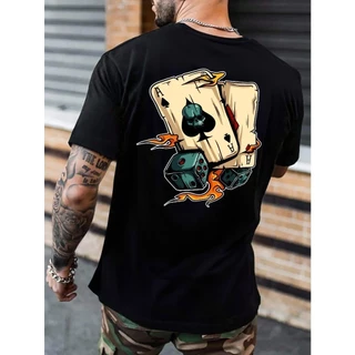 Camiseta Masculina Cartas Diverse Camisa 100% Algodão Envio em 24 horas