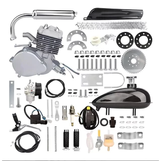 Kit Completo Motor De Bicicleta 80cc 1 Velas Nakasaki Profissional