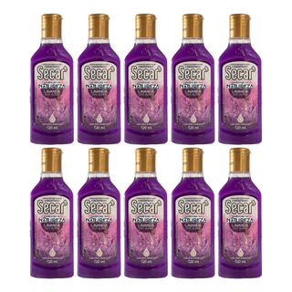 Kit 10un Limpador Perfumado Concentrado Secar x 120ml Multiuso Ambientes