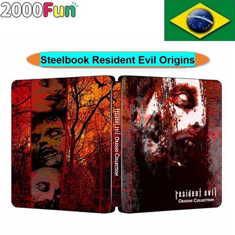 Steelbook Resident Evil Origins Limited Edition Para Ps4/Ps5 | 2000Fun