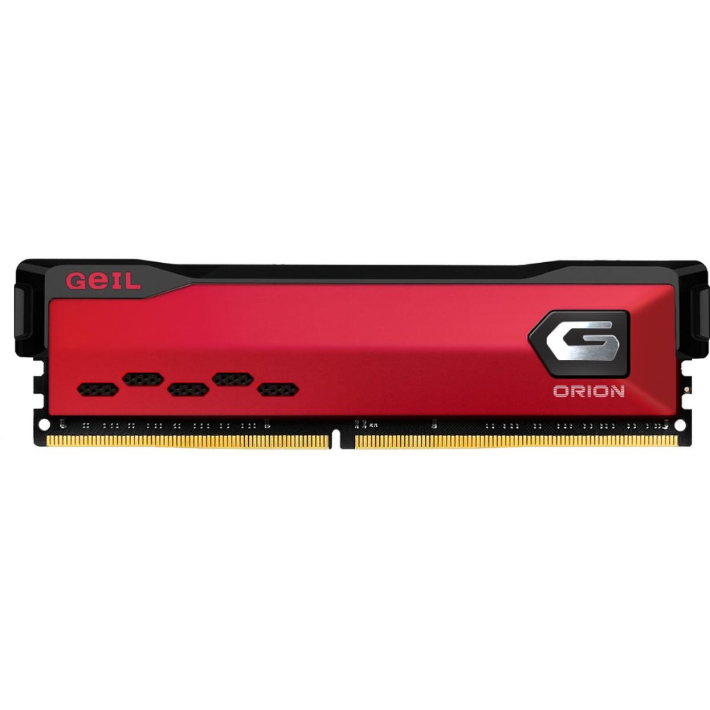 Memória DDR4 Geil Orion, 8GB, 3200MHz, Red, GAOR48GB3200C16BSC