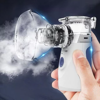 Máquina Nebulizadora Portátil Inalador Nebulizador Adulto Infantil Silencioso em Oferta na Shopee