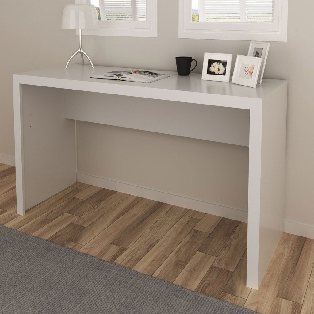 Mesa Escrivaninha Me4135 Branco - Tecno Mobili