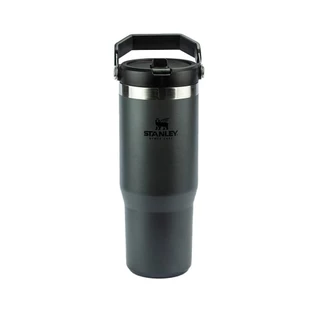 Garrafa Térmica Tumbler Flip Straw Stanley Charcoal 887ml, 8089 STANLEY
