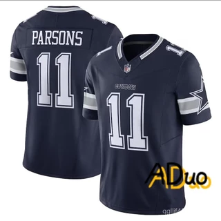 Bordado Camiseta Dallas Cowboys Micah Parsons #11 Navy Vapor F.U.S.E. Limited De Futeboll black Jersey