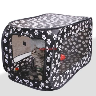 Dobrável Cães Tenda Gato Oxford Cercadinhos Para Filhote Pequenos Animais Estimação Viagem Portátil