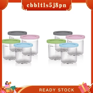 Copo De Sorvete 8x , Recipientes Com Tampas Para Ninja Creami Pints NC301 NC300 NC299AMZ Série Sorveteira