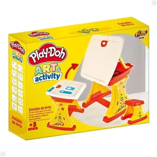 Play Doh Mesa Art Activity Estudio De Arte 2 Em 1 F0144-1 - Fun