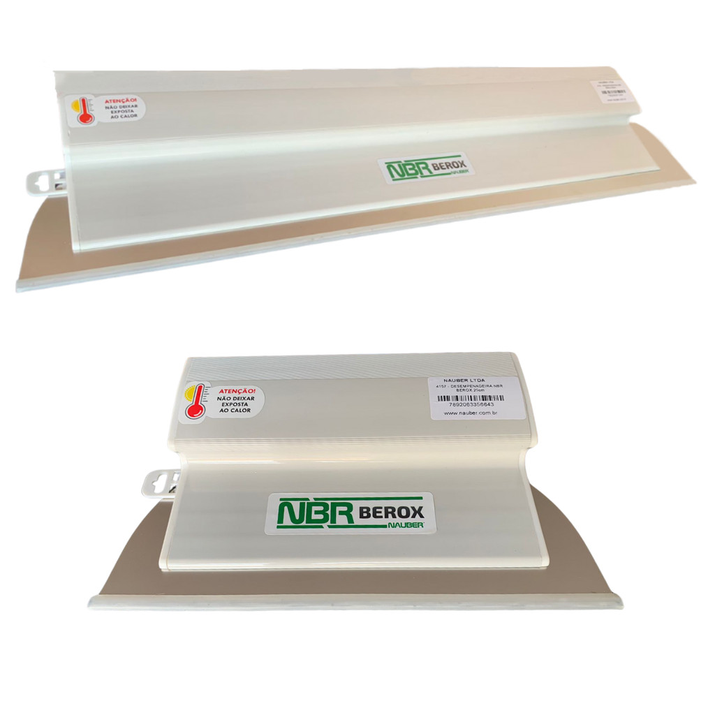 KIT 2 DESEMPENADEIRA NBR BEROX - 60CM & 25CM | Shopee Brasil