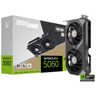  Placa De Vídeo Zotac GeForce RTX 5060 8GB GDDR7 OC