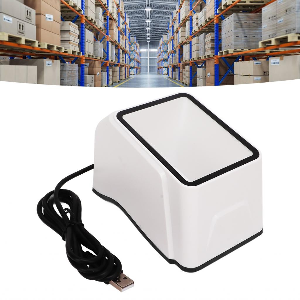 Ultra Decoding Quick Response Automatic QR Scanner Desktop Barcode ...
