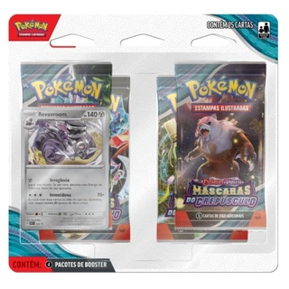 Baralho Pokemon Blister Triplo Máscaras do Crepúsculo c/19 Cartas - Copag