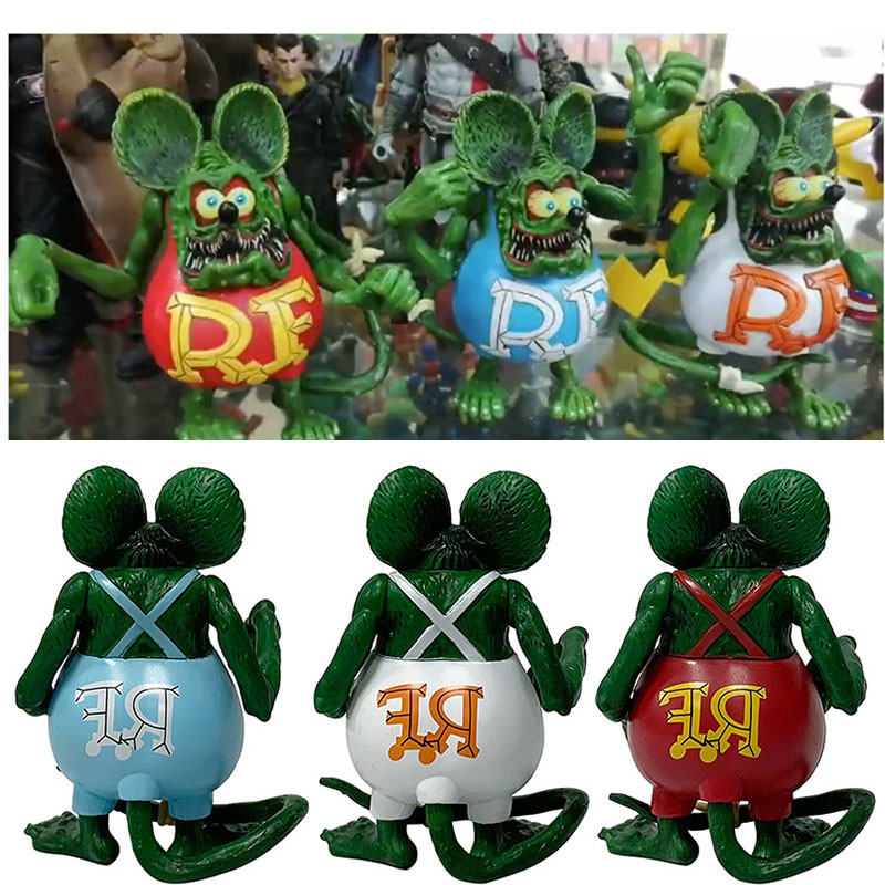 RAT FINK UNGREEPER フィギュア 111cm Rat Fink Modelo De Contos De Ação De Rato Figurine Gift Toy