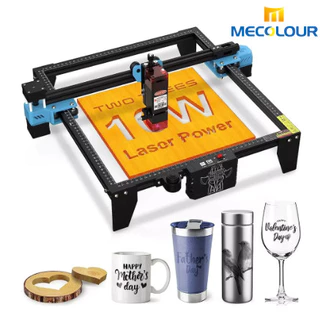 TwoTrees TTS-10 pro Impressora A Gravador Corte Laser 80w Área 30x30cm CNC Laser 10w Wifi