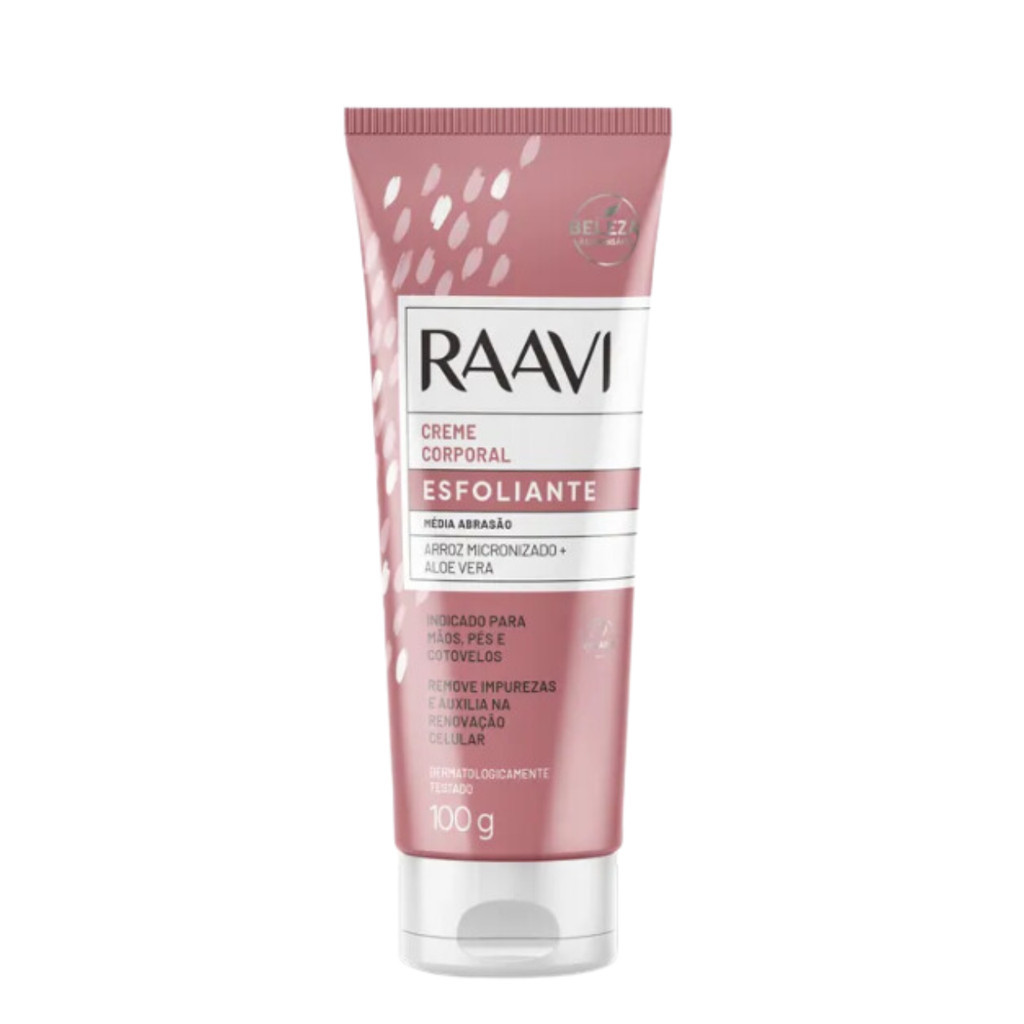 Esfoliante Raavi Arroz 100g | Shopee Brasil