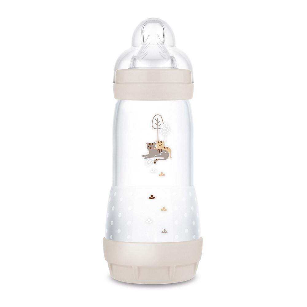 Kit com 3 Mamadeiras Easy Start 130/260/320ml Neutra - MAM Kit com 3 Mamadeiras Easy Start 130/260/320ml Neutra - MAM