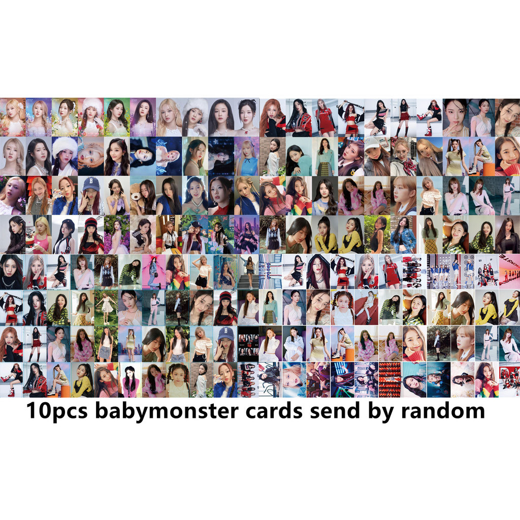55pcs BM CHOOM Lomo Cards FOREVER Like That BABYMONS7ER SHEESH