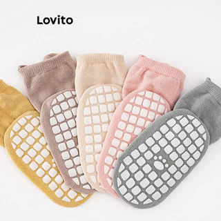 Lovito Meia com estampa de desenho animado fofa LNA80070