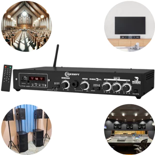 Receiver Residencial Taramps Ths 4001 1 Canal 400W Rms Lançamento