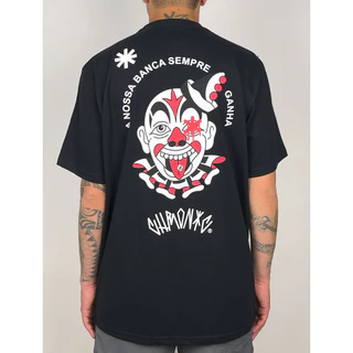 Camiseta Chronic Nossa Banca Sempre Vence - Preta