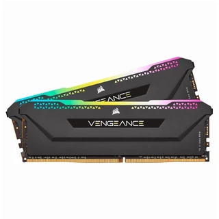 KIT MEMÓRIA 16GB DDR4 (2 X 8GB) 3600MHZ CORSAIR VENGEANCE RGB PRO SL BLACK - CMH16GX4M2Z3600C16