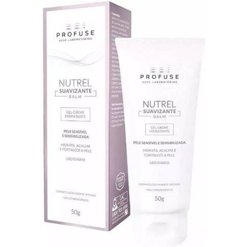 Gel Creme Hidratante Profuse Nutrel Suavizante Balm Peles Sensíveis 50G ...