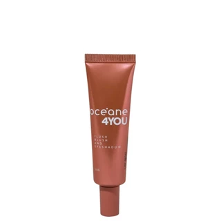 Océane 4 You Flush Bright Cherry - Blush e Sombra 10g