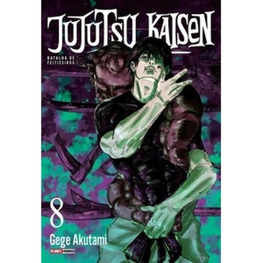 Livro Jujutsu kaisen: batalha de feiticeiros vol. 8 Ed PANINI por ...