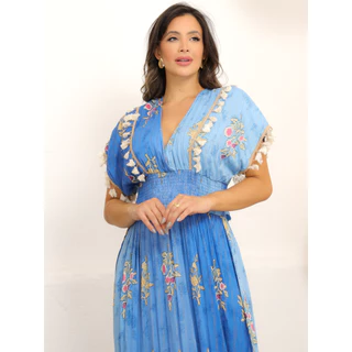 Vestido Longo Elegance Lurex Linha Premium
